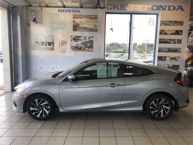 Certified Pre Owned 2017 Honda Civic Lx P 2d Coupe In Lancaster